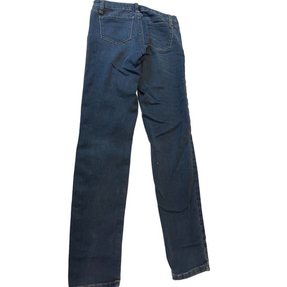 TRACTR Womens Jeans Skinny Leg Stretch Low Rise Five Design Pockets Blue Size 28 - Picture 2 of 9